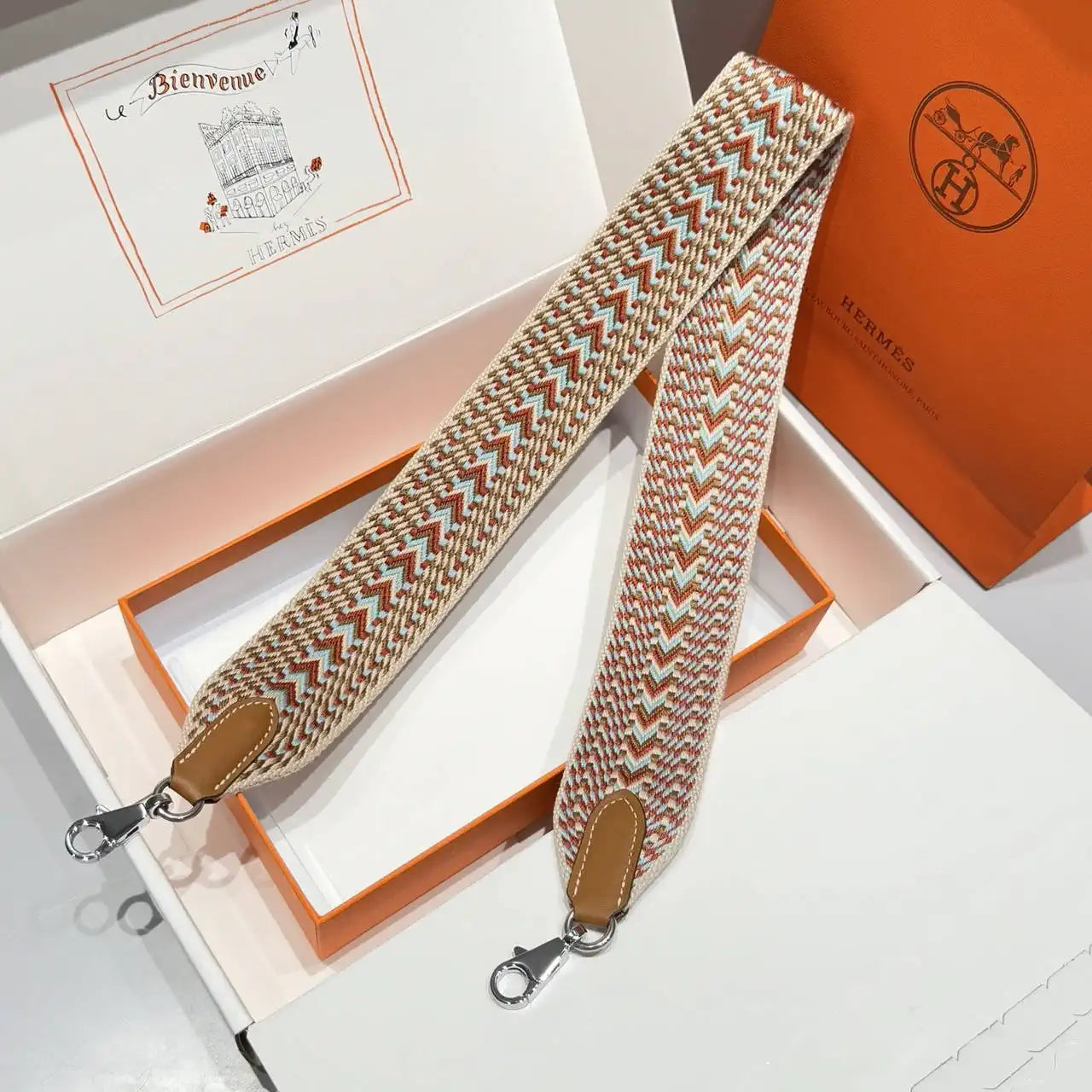 Hermes H073651CCAA105 Sangle Cavale 50 mm bag strap H80006