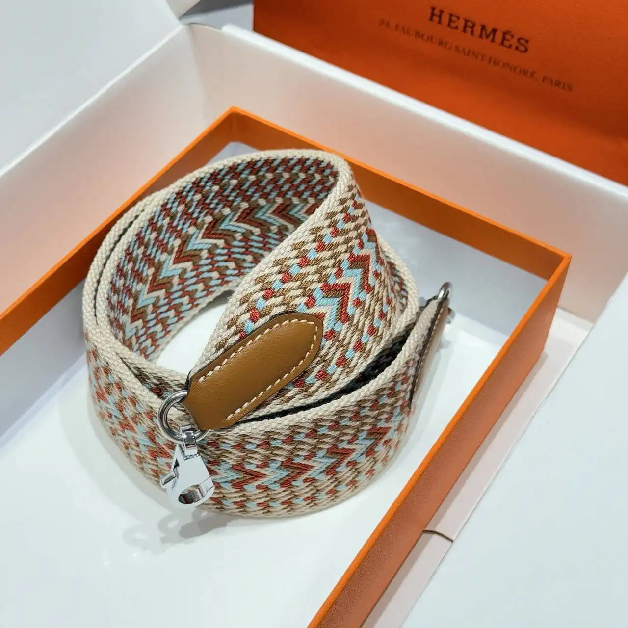 Hermes H073651CCAA105 Sangle Cavale 50 mm bag strap H80006