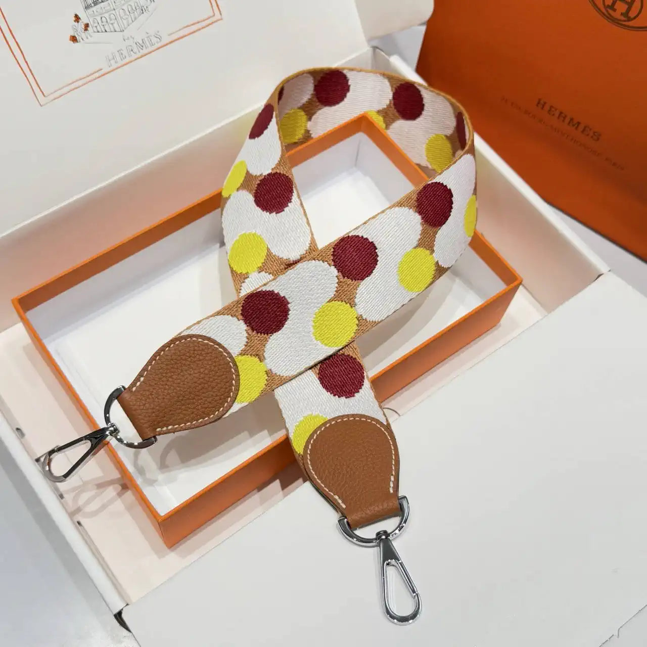 Hermes H073651CCAA105 Sangle Cavale 50 mm bag strap H80007