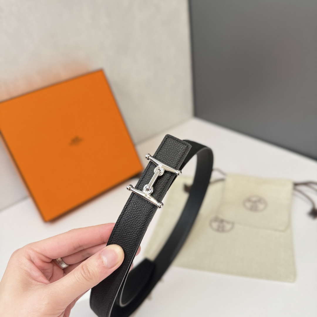 Hermes H074562CK05 Constance belt buckle & Reversible leather strap 24 mm H88043