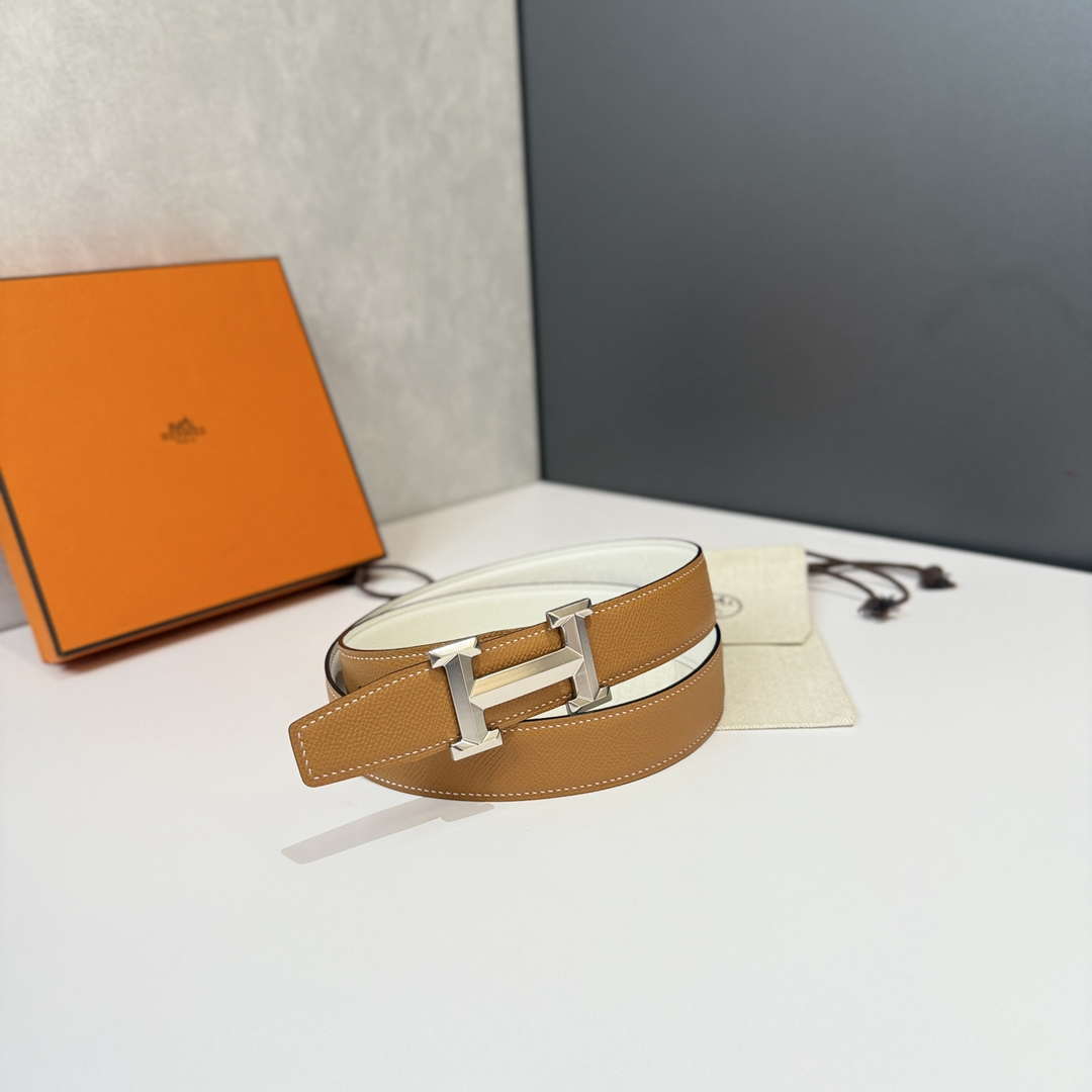 Hermes H074562CK05 Constance belt buckle & Reversible leather strap 32 mm H88029