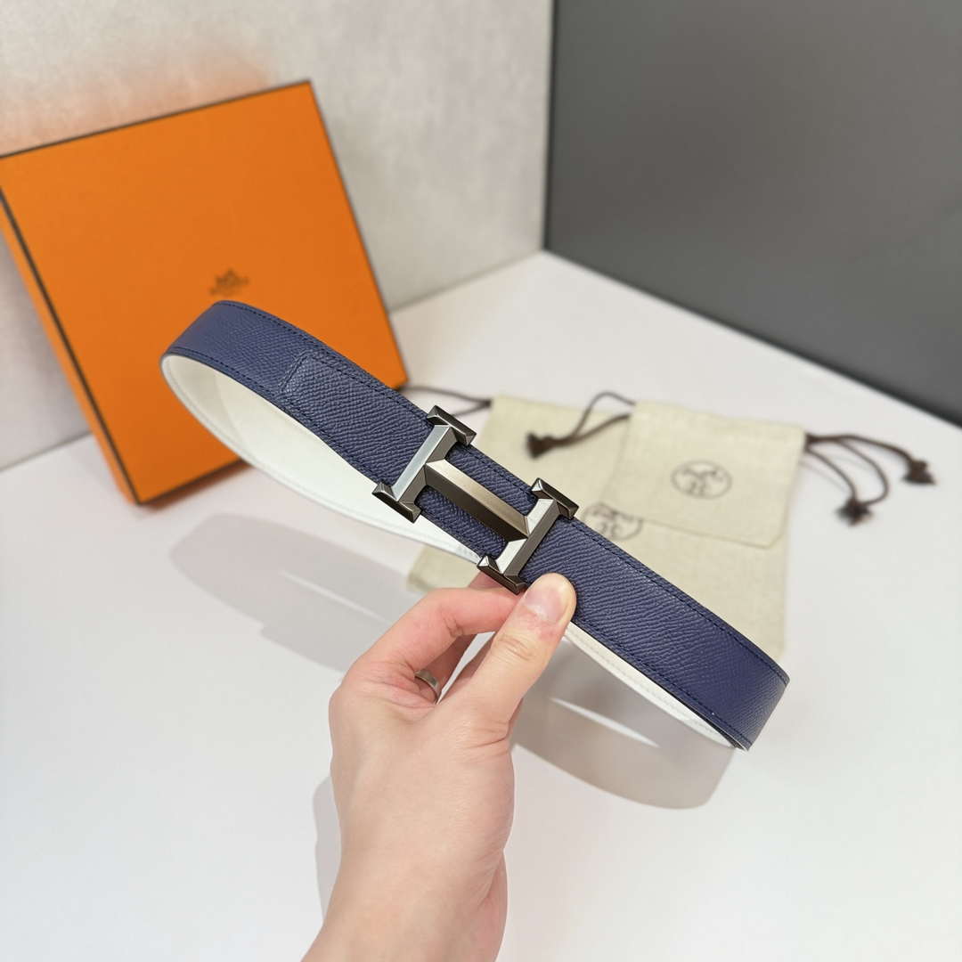 Hermes H074562CK05 Constance belt buckle & Reversible leather strap 32 mm H88030