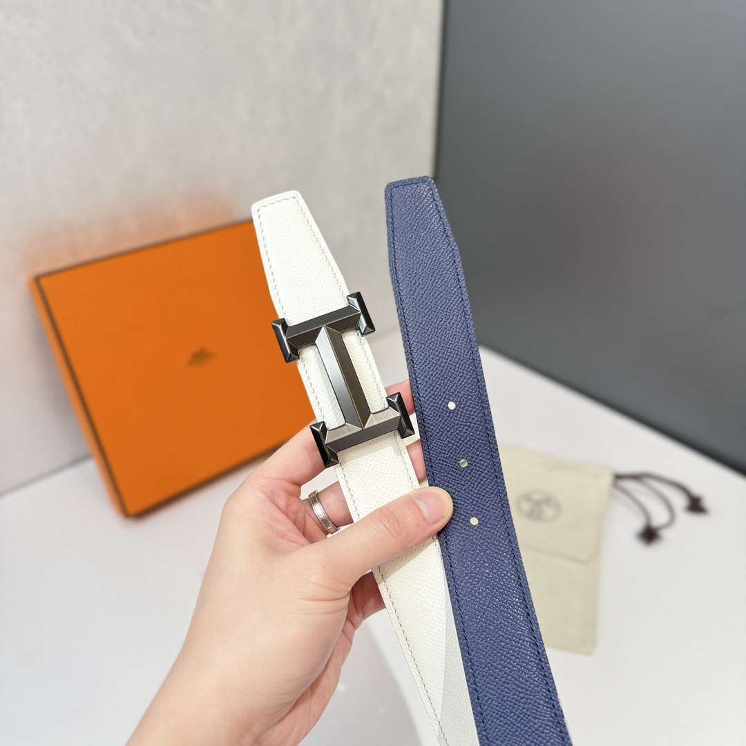 Hermes H074562CK05 Constance belt buckle & Reversible leather strap 32 mm H88030