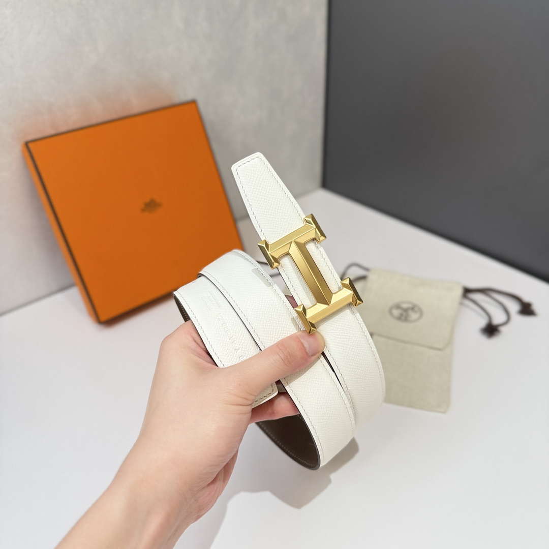 Hermes H074562CK05 Constance belt buckle & Reversible leather strap 32 mm H88031 - '--Please Select-- - View 6