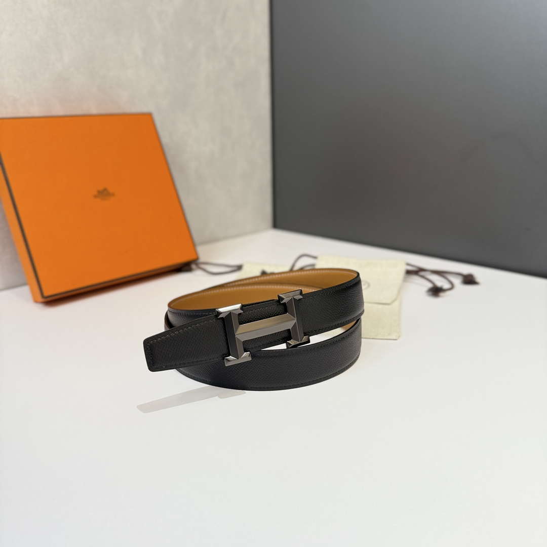 Hermes H074562CK05 Constance belt buckle & Reversible leather strap 32 mm H88032