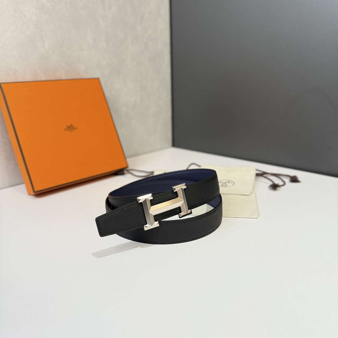 Hermes H074562CK05 Constance belt buckle & Reversible leather strap 32 mm H88033
