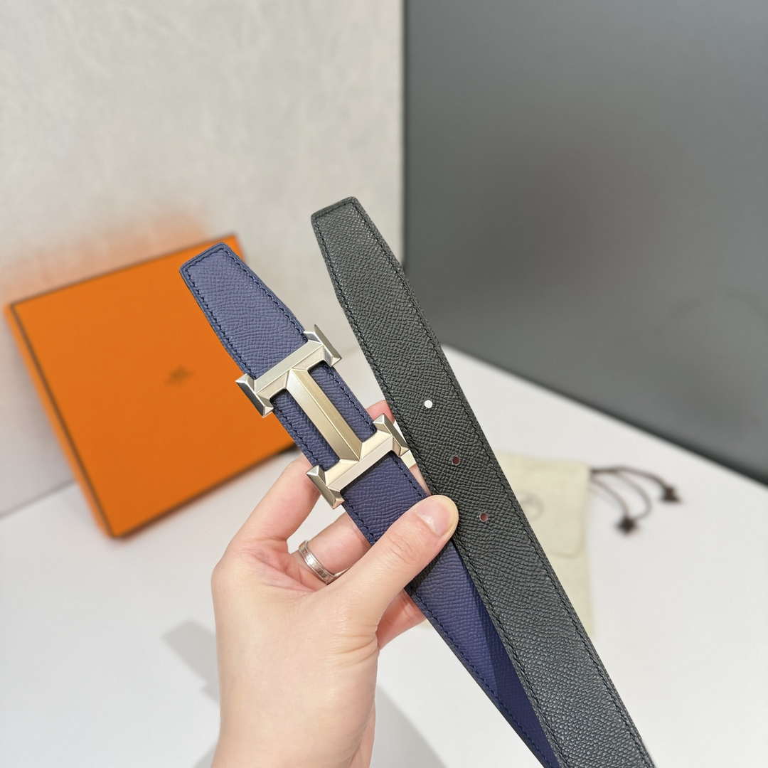 Hermes H074562CK05 Constance belt buckle & Reversible leather strap 32 mm H88033