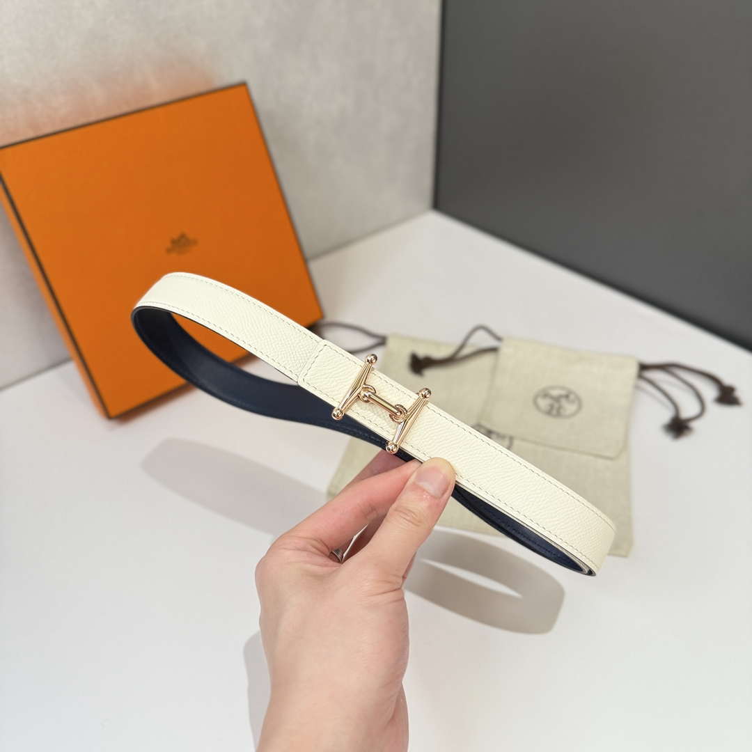 Hermes H074562CK05 Constance belt buckle & Reversible leather strap 24 mm H88034
