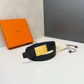 Hermes H074562CK05 H belt buckle & Reversible leather strap 32 mm H88060 - '--Please Select-- - View 1