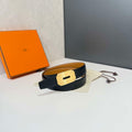 Hermes H074562CK05 H belt buckle & Reversible leather strap 32 mm H88062