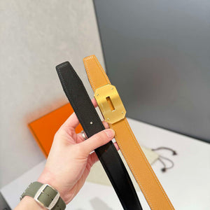 Hermes H074562CK05 H belt buckle & Reversible leather strap 32 mm H88062 - '--Please Select-- - View 5