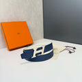 Hermes H074562CK05 H belt buckle & Reversible leather strap 32 mm H88065 - '--Please Select-- - View 1