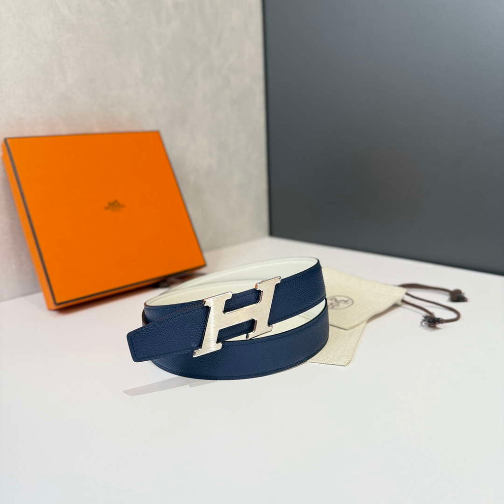 Hermes H074562CK05 H belt buckle & Reversible leather strap 32 mm H88065