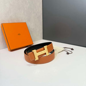Hermes H074562CP2K H belt buckle & Reversible leather strap H88068 - '--Please Select-- - View 1