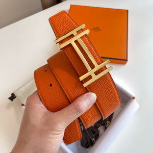 Hermes H074562CUZ3 Constance belt buckle & Reversible leather strap 38 mm H990010 - '--Please Select-- - View 1