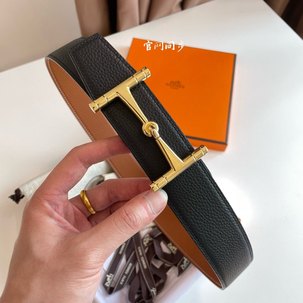 Hermes H074562CUZ3 Constance belt buckle & Reversible leather strap 38 mm H990012