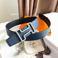 Hermes H074562CUZ3 Constance belt buckle & Reversible leather strap 38 mm H990013 - '--Please Select-- - View 1