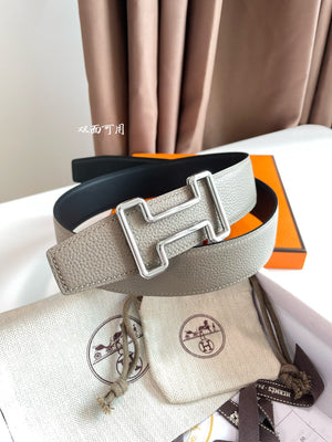 Hermes H074562CUZ3 Constance belt buckle & Reversible leather strap 38 mm H990014 - '--Please Select-- - View 1