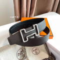 Hermes H074562CUZ3 Constance belt buckle & Reversible leather strap 38 mm H990015 - '--Please Select-- - View 1