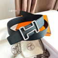 Hermes H074562CUZ3 Constance belt buckle & Reversible leather strap 38 mm H990017 - '--Please Select-- - View 1