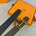 Hermes H074562CUZ3 Constance belt buckle & Reversible leather strap 38 mm H990018 - '--Please Select-- - View 1