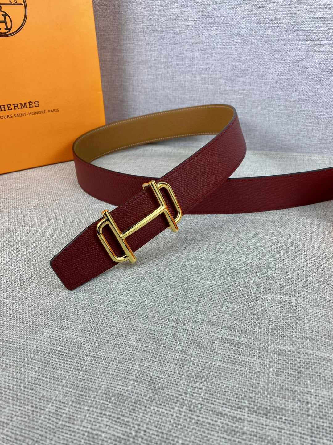 Hermes H074562CUZ3 Constance belt buckle & Reversible leather strap 38 mm H990019