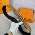 Hermes H074562CUZ3 Constance belt buckle & Reversible leather strap 38 mm H990022 - Gold / '--Please Select-- - View 1
