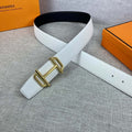Hermes H074562CUZ3 Constance belt buckle & Reversible leather strap 38 mm H990023 - Gold / '--Please Select-- - View 1
