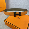 Hermes H074562CUZ3 Constance belt buckle & Reversible leather strap 38 mm H990046 - '--Please Select-- - View 1