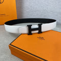 Hermes H074562CUZ3 Constance belt buckle & Reversible leather strap 38 mm H990047 - '--Please Select-- - View 1
