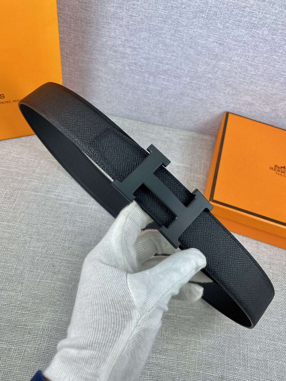 Hermes H074562CUZ3 Constance belt buckle & Reversible leather strap 38 mm H990048