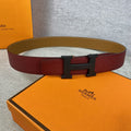 Hermes H074562CUZ3 Constance belt buckle & Reversible leather strap 38 mm H990051 - '--Please Select-- - View 1