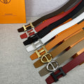 Hermes H074562CUZ3 Constance belt buckle & Reversible leather strap 38 mm H990025 - Gold / '--Please Select-- - View 1