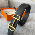 Hermes H074562CUZ3 Constance belt buckle & Reversible leather strap 38 mm H990034 - Gold / '--Please Select-- - View 1