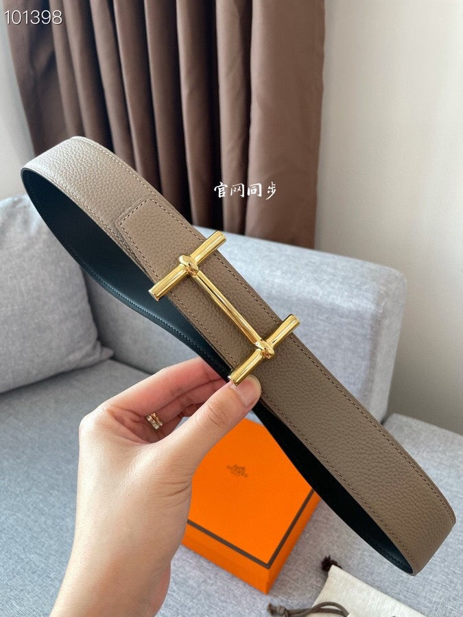 Hermes H074562CUZ3 Constance belt buckle & Reversible leather strap 38 mm H990036