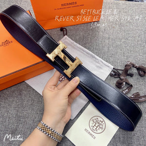 Hermes H074562CUZ3 Constance belt buckle & Reversible leather strap 38 mm H990038 - Gold / '--Please Select-- - View 1