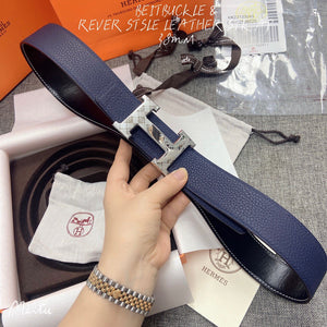 Hermes H074562CUZ3 Constance belt buckle & Reversible leather strap 38 mm H990038 - Gold / '--Please Select-- - View 2