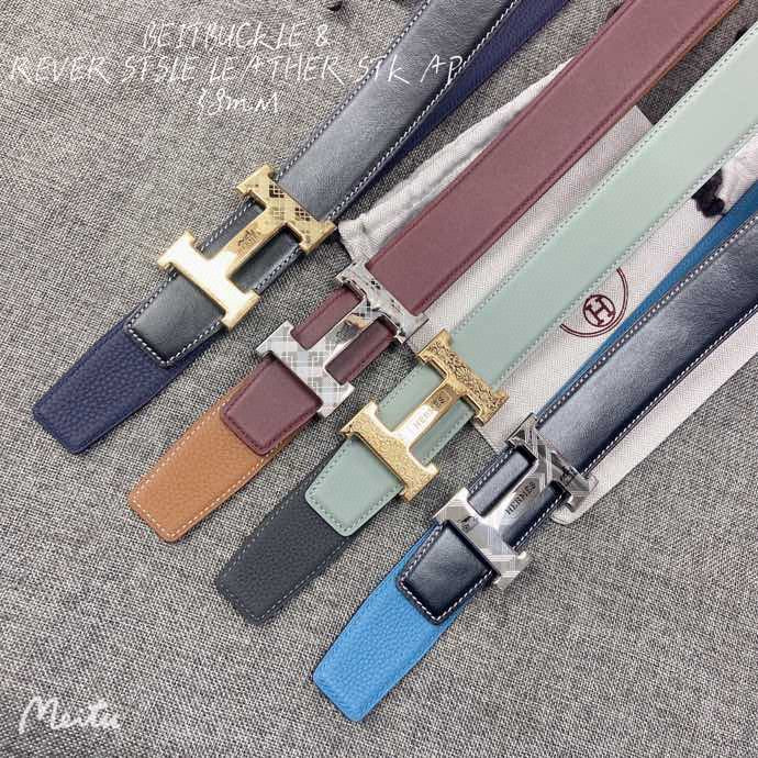 Hermes H074562CUZ3 Constance belt buckle & Reversible leather strap 38 mm H990041