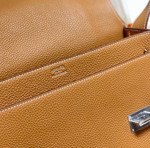 Hermes H074774CK37 Steve light messenger bag 34cm Brown - Default Title - View 8