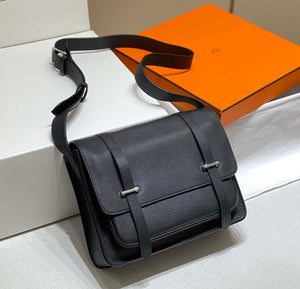 Hermes H074774CK37 Steve light messenger bag Black - Default Title - View 8