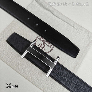 Hermes H077931CP2K Jockey belt buckle & Reversible leather strap 38 mm H88018 - Gold / '--Please Select-- - View 8