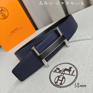 Hermes H077931CP2K Jockey belt buckle & Reversible leather strap 38 mm H88019 - Gold / '--Please Select-- - View 6