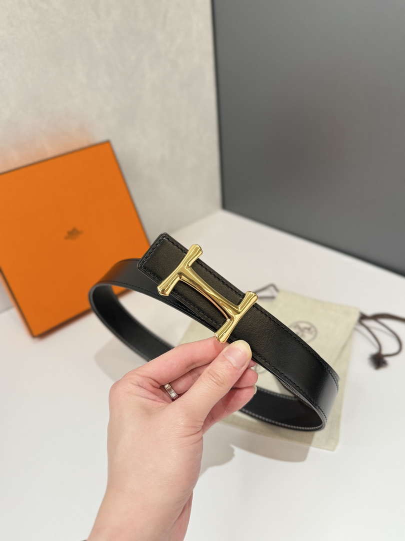 Hermes H077938CK05 H d'Ancre belt buckle & Cache-Tout leather strap 32 mm H88076