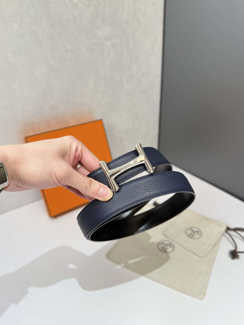 Hermes H077938CK05 H d'Ancre belt buckle & Cache-Tout leather strap 32 mm H88077