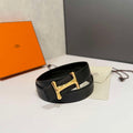 Hermes H077938CK05 H d'Ancre belt buckle & Cache-Tout leather strap 32 mm H88078 - '--Please Select-- - View 1