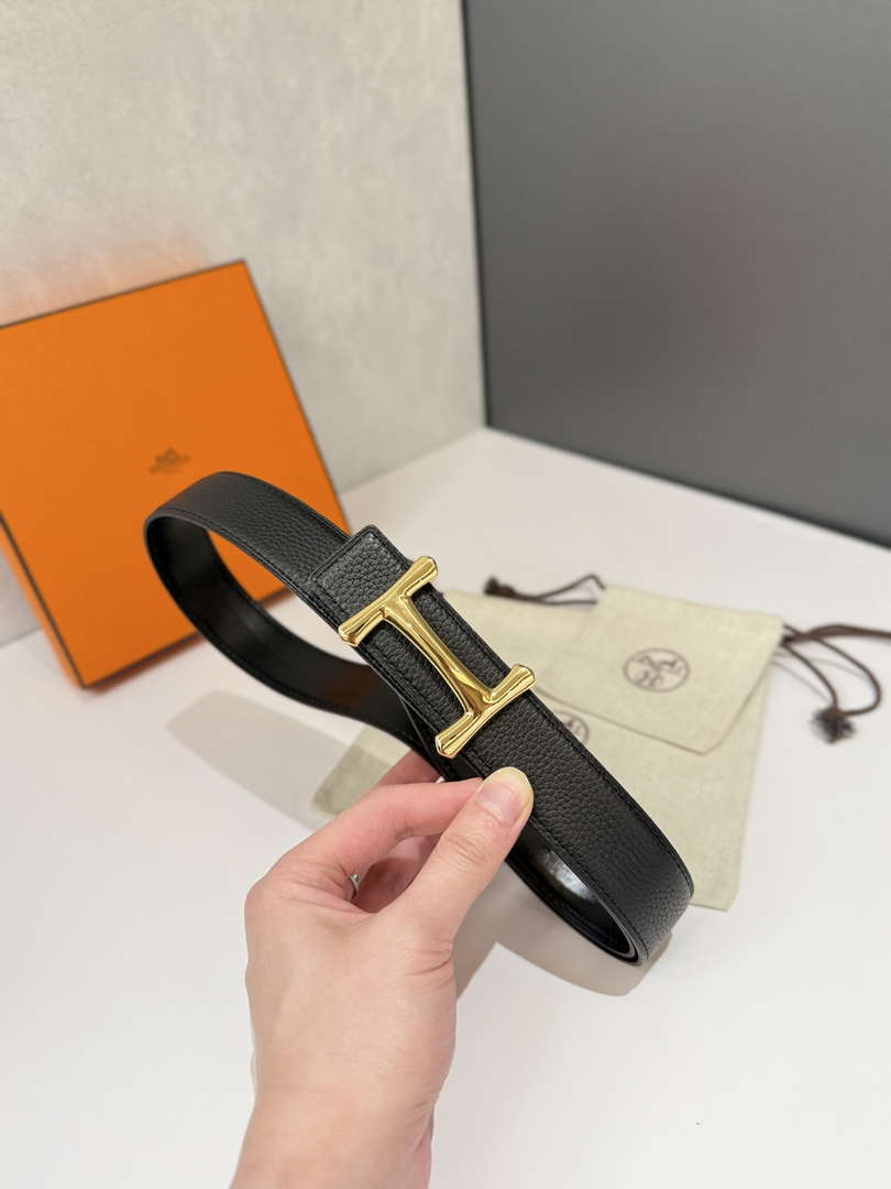 Hermes H077938CK05 H d'Ancre belt buckle & Cache-Tout leather strap 32 mm H88078