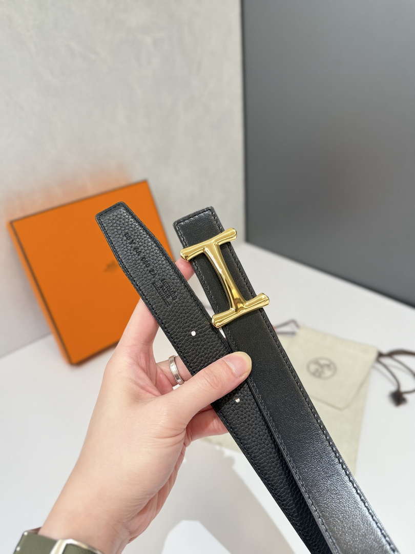 Hermes H077938CK05 H d'Ancre belt buckle & Cache-Tout leather strap 32 mm H88078