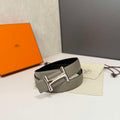 Hermes H077938CK05 H d'Ancre belt buckle & Cache-Tout leather strap 32 mm H88079 - '--Please Select-- - View 1