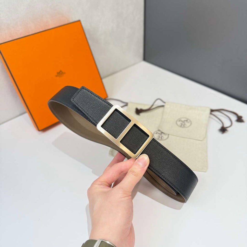Hermes H077973CK2Z090 Needle buckle & leather strap 38 mm H88050