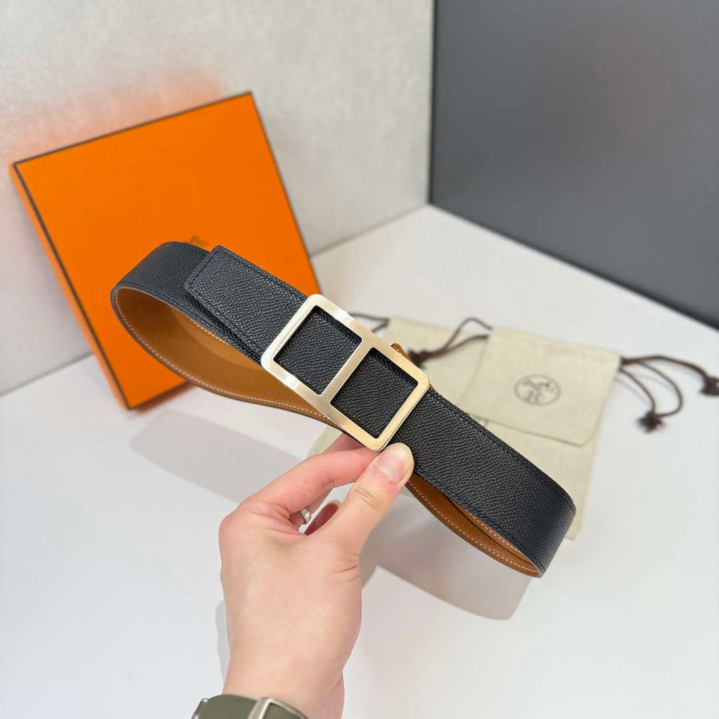 Hermes H077973CK2Z090 Needle buckle & leather strap 38 mm H88052